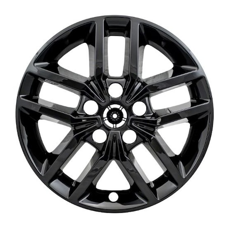 Coast2Coast 18", 5 Split Spoke, Gloss Black, Plastic, Set Of 4, Not Compatible With Steel Wheels IMP425BLK